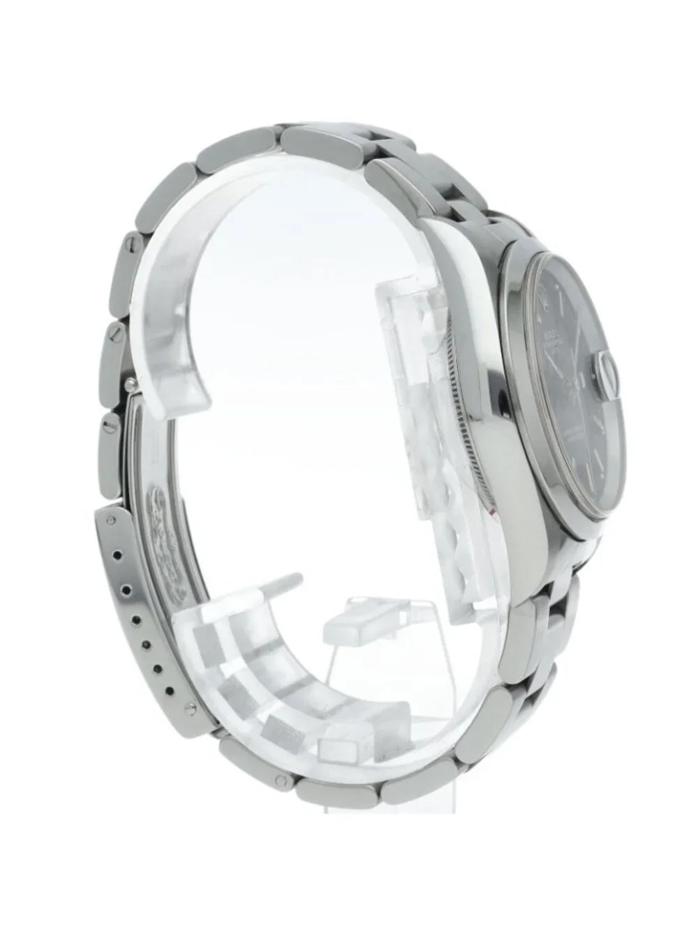 Rolex Oyster Perpetual Date Watch SS Black